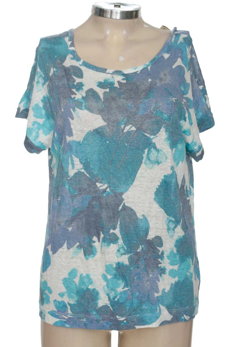 Blusa color Azul - Cynthia Rowley