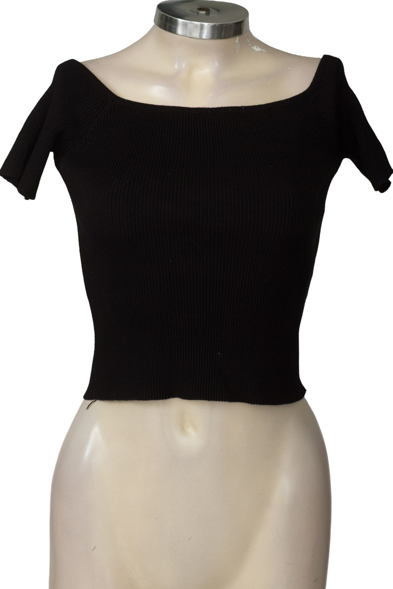 Top / Camiseta color Negro - Zara