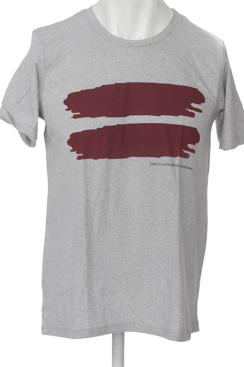 Camiseta color Gris - Cíclico