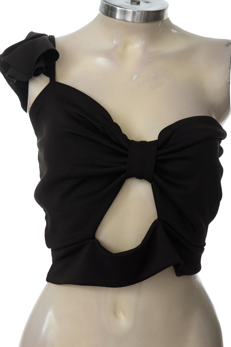 Top / Camiseta color Negro - Azul