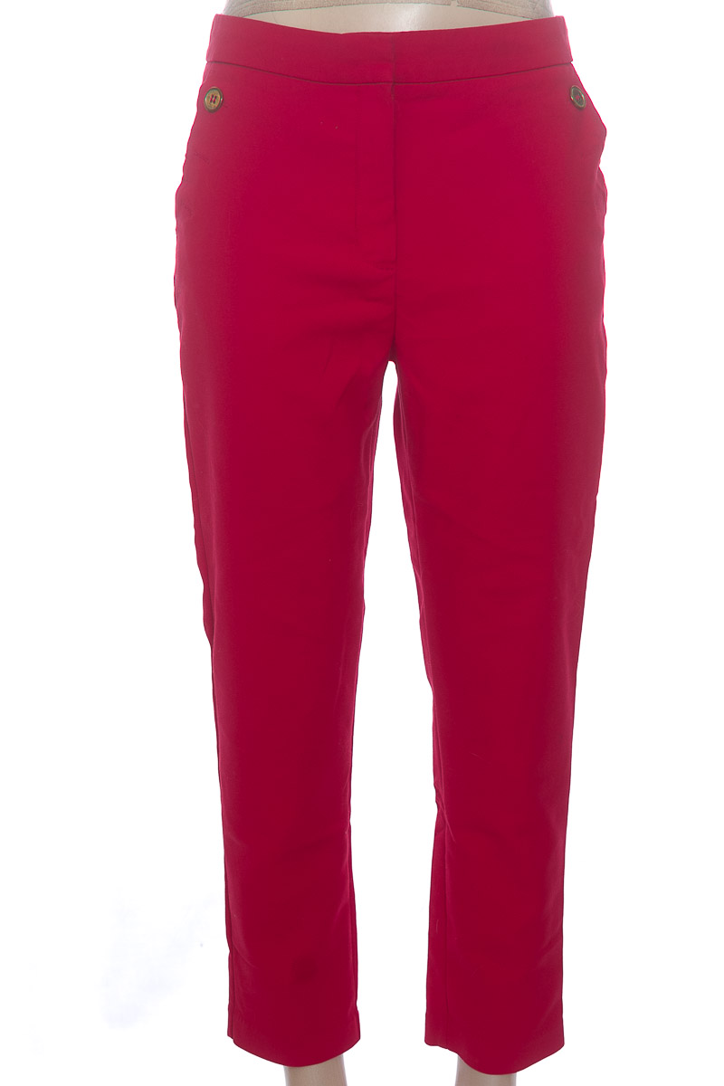 Pantalones color Rojo - MNG