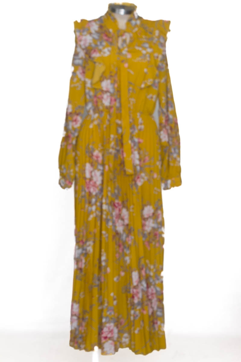 Vestido / Enterizo color Mostaza - Shein