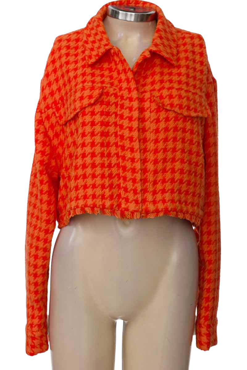 Chaqueta / Abrigo color Naranja - Zara