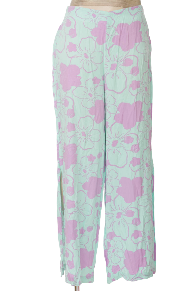 Pantalones color Aguamarina - RAGGED