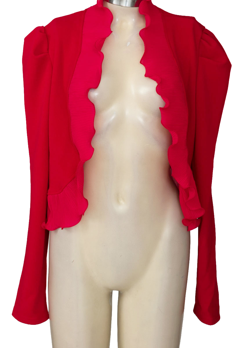 Chaqueta / Abrigo color Vinotinto - Closeando