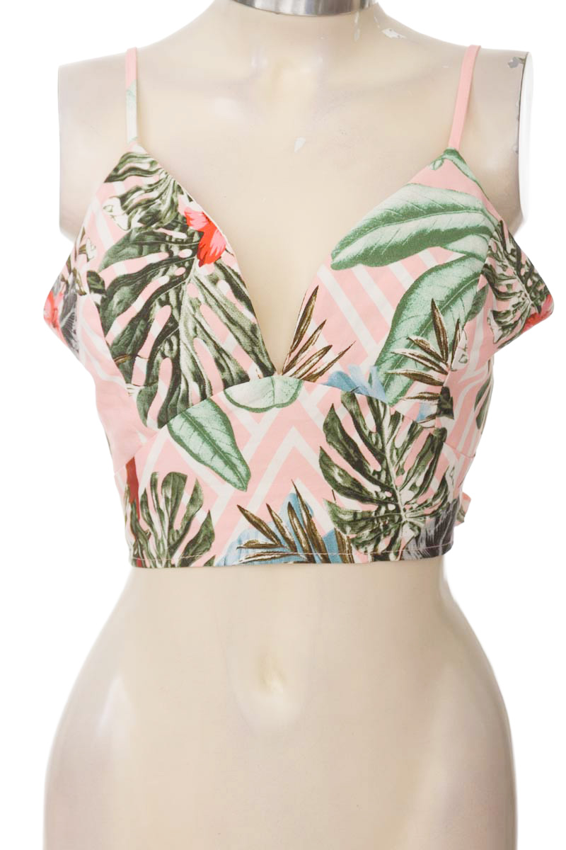 Top / Camiseta color Rosado - New fashion