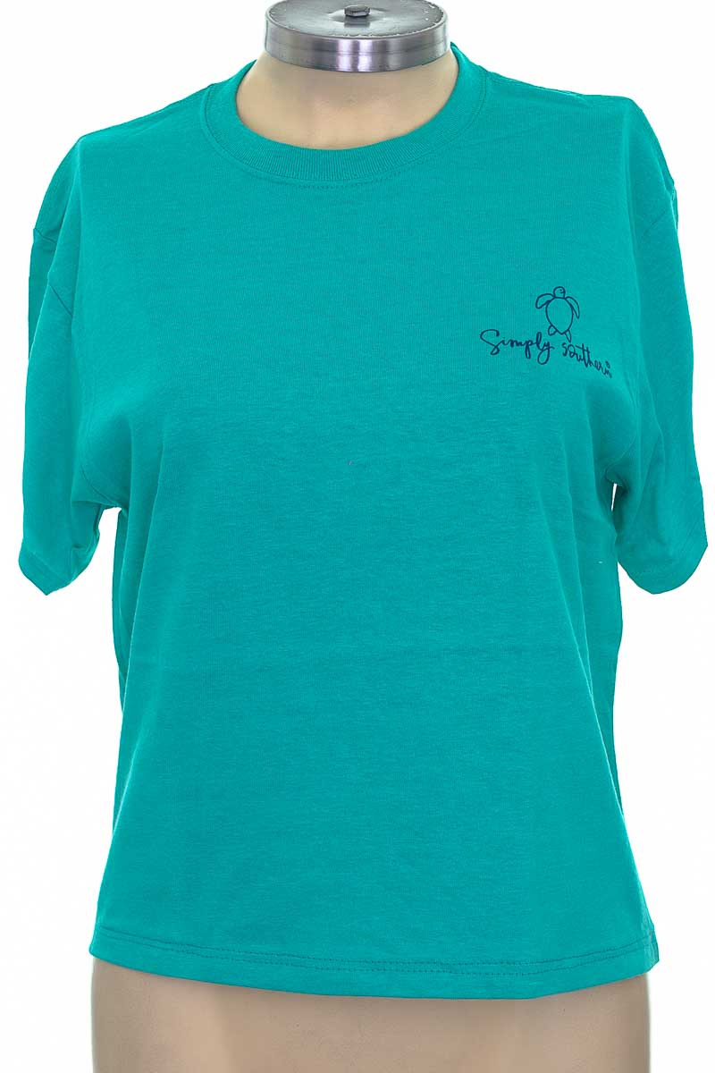 Top / Camiseta color Verde - Simply Southern
