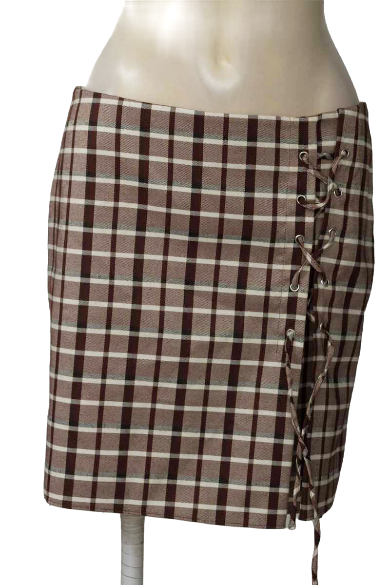 Falda color Café - Primark