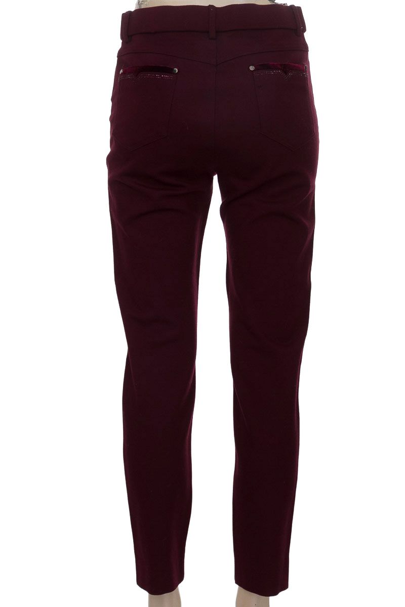 Pantalones color Vinotinto - Farfalla Rosso