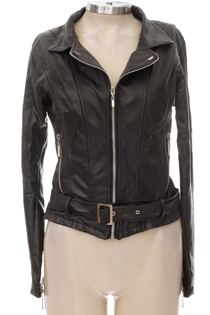 Chaqueta / Abrigo color Negro - Denim vip