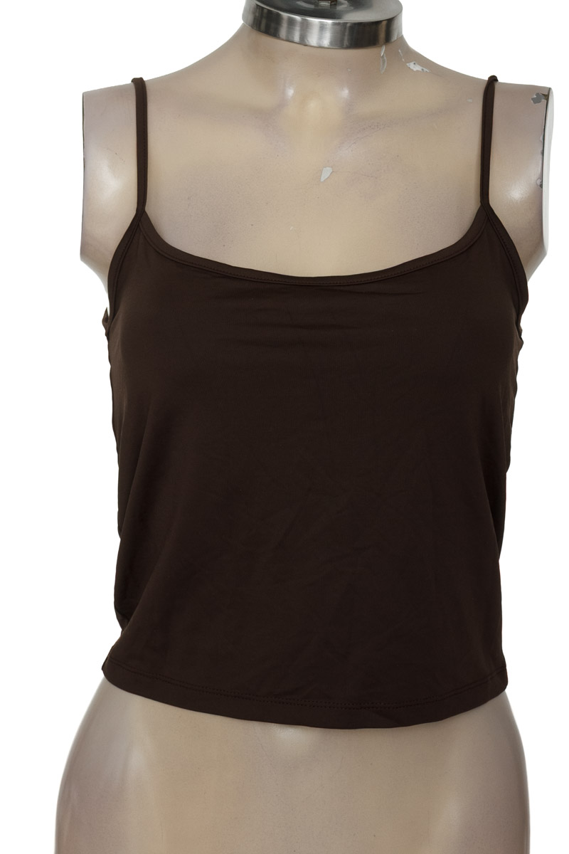 Top / Camiseta color Café - Stradivarius
