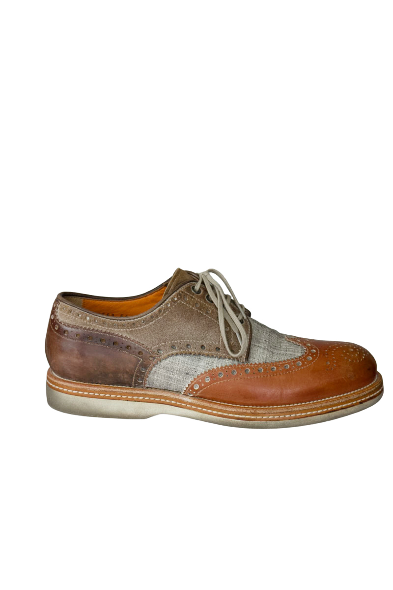 Zapato color Café - Santoni