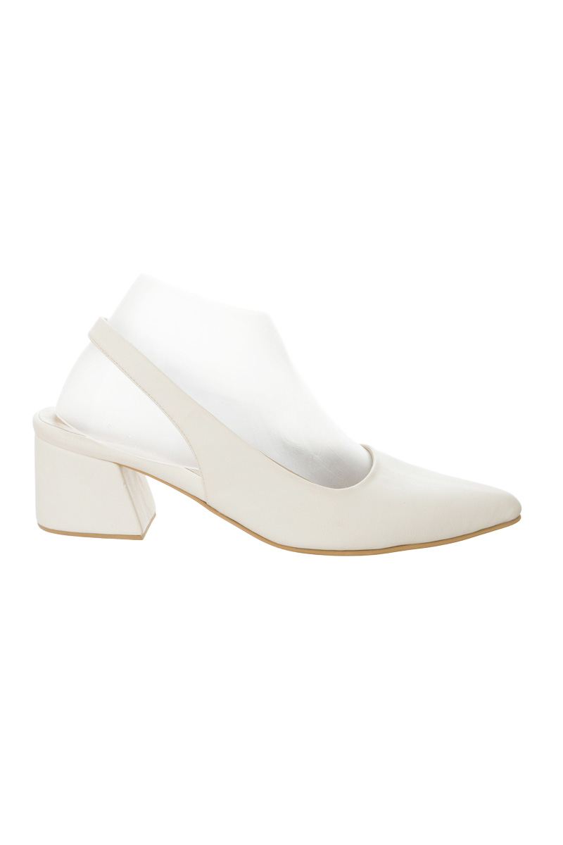 Zapatos color Blanco - Purpura