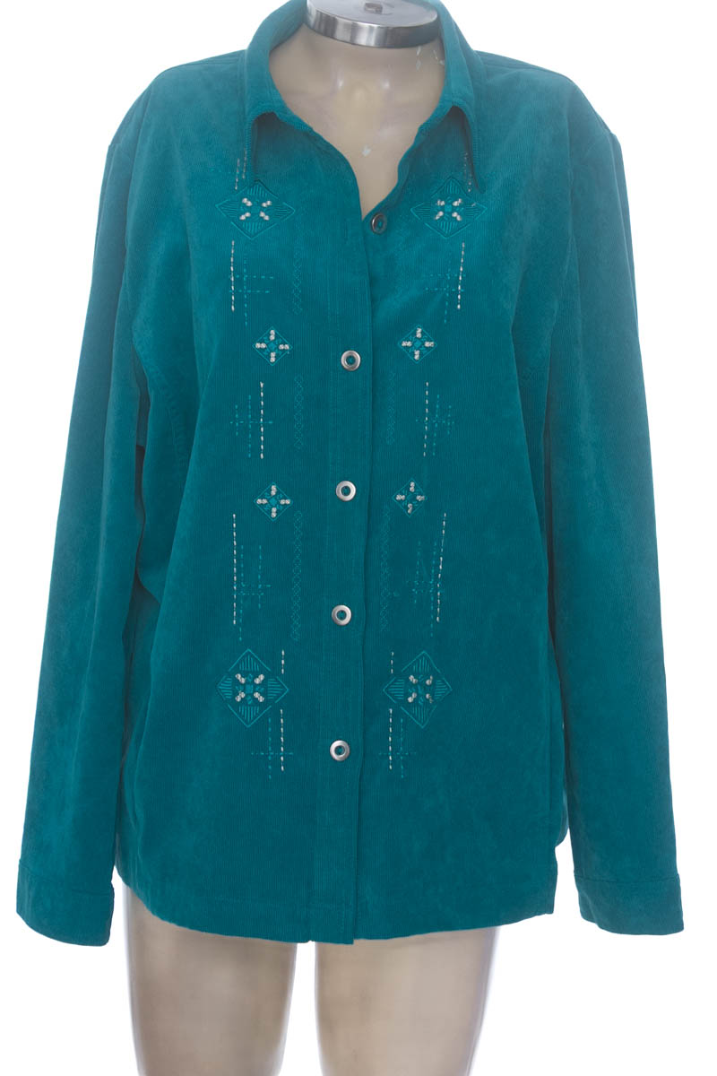 Chaqueta / Abrigo color Aguamarina - Alia