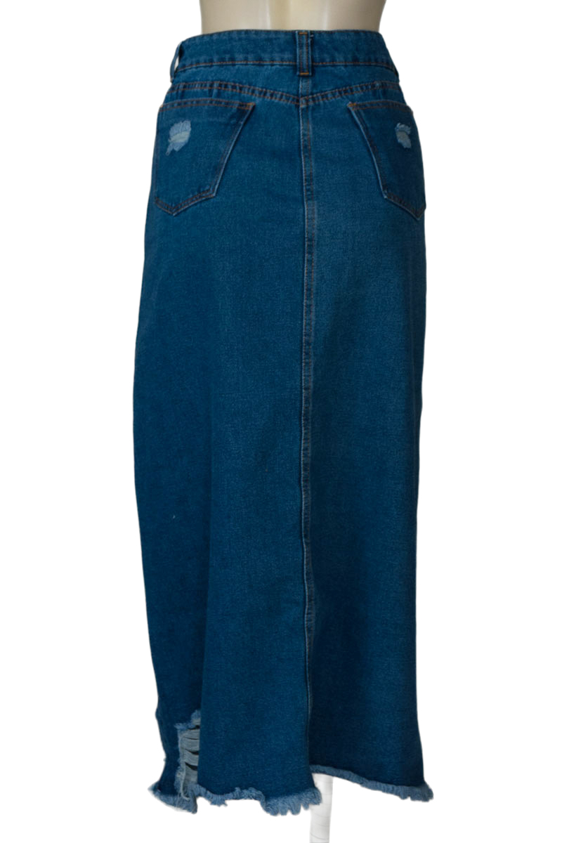 Falda color Azul - Closeando
