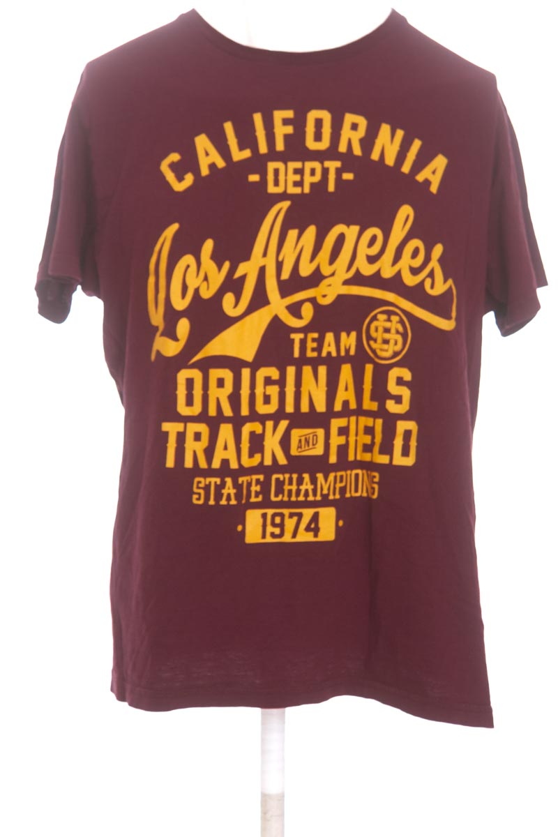 Camiseta color Vinotinto - Primark