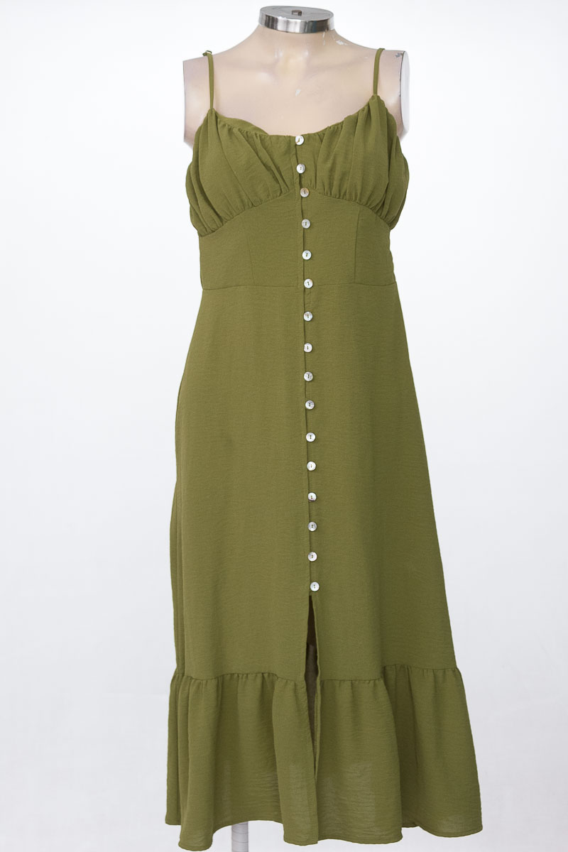 Vestido / Enterizo color Verde - Forever 21