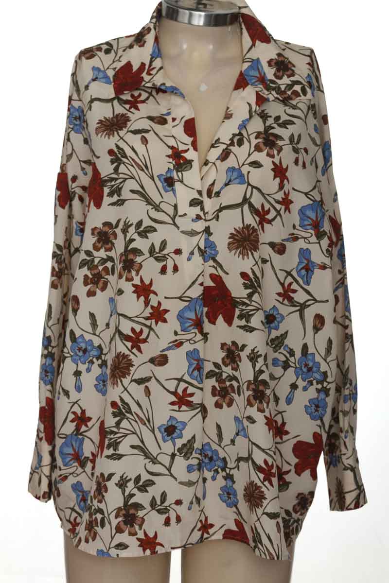 Blusa color Beige - Zara