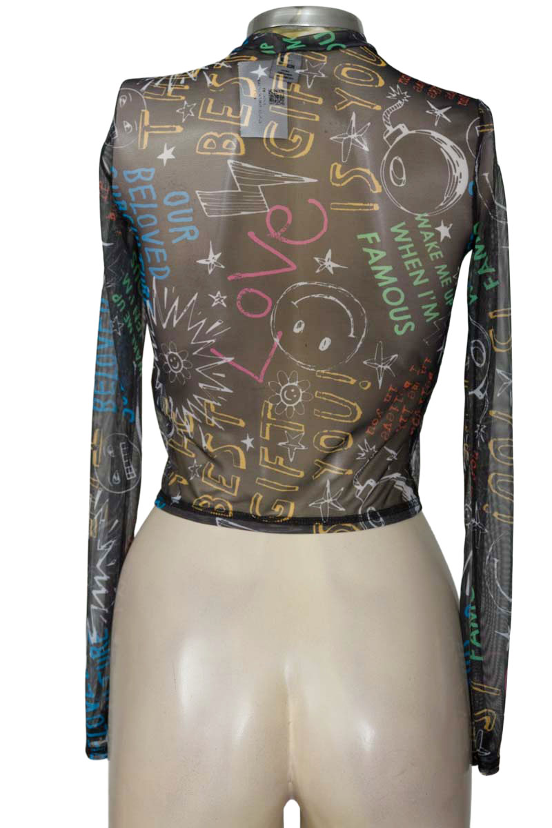Top / Camiseta color Negro - Real Human