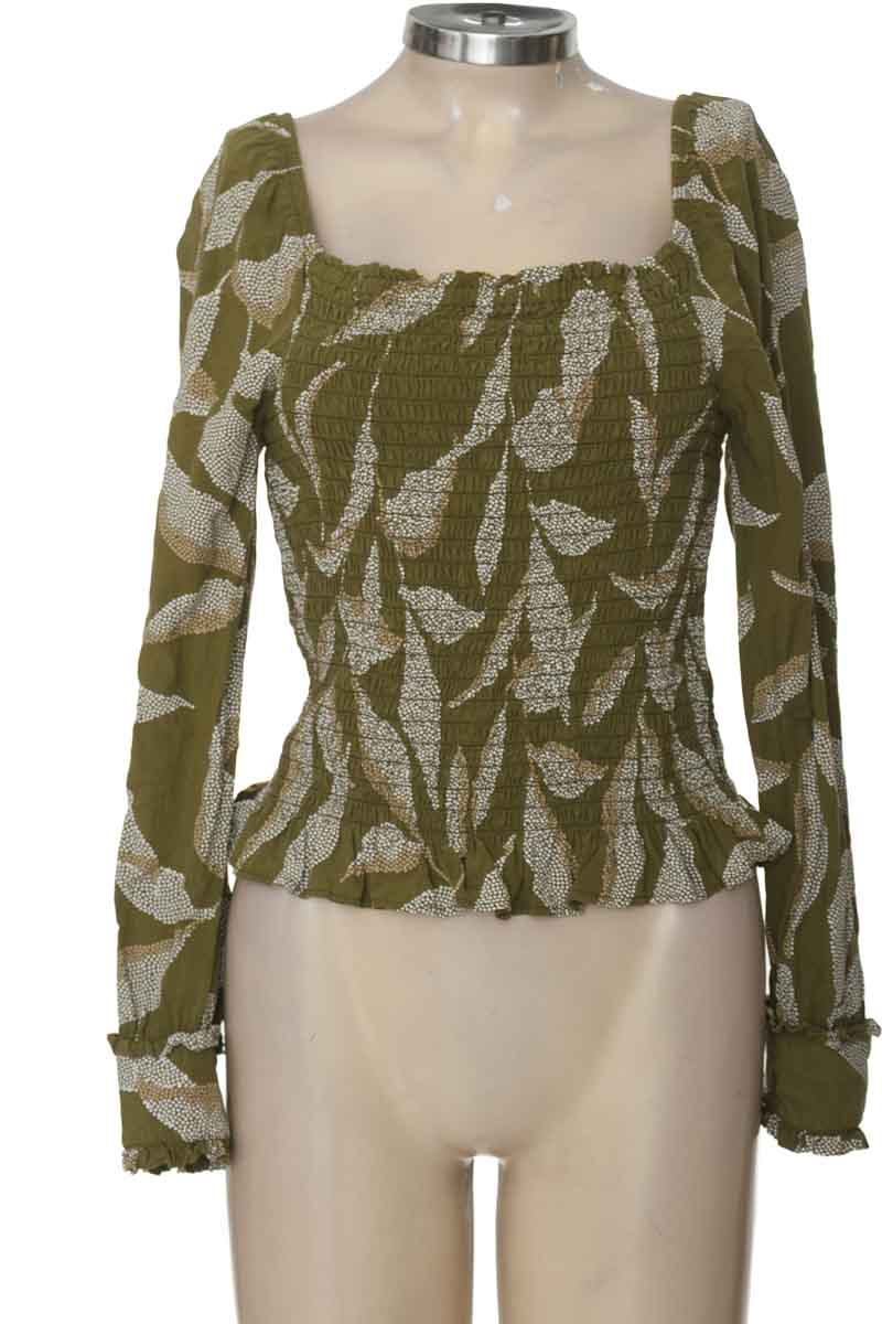 Blusa color Verde - Esprit