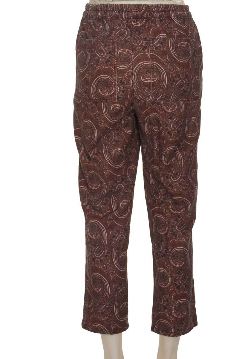 Pantalones color Vinotinto - Zara