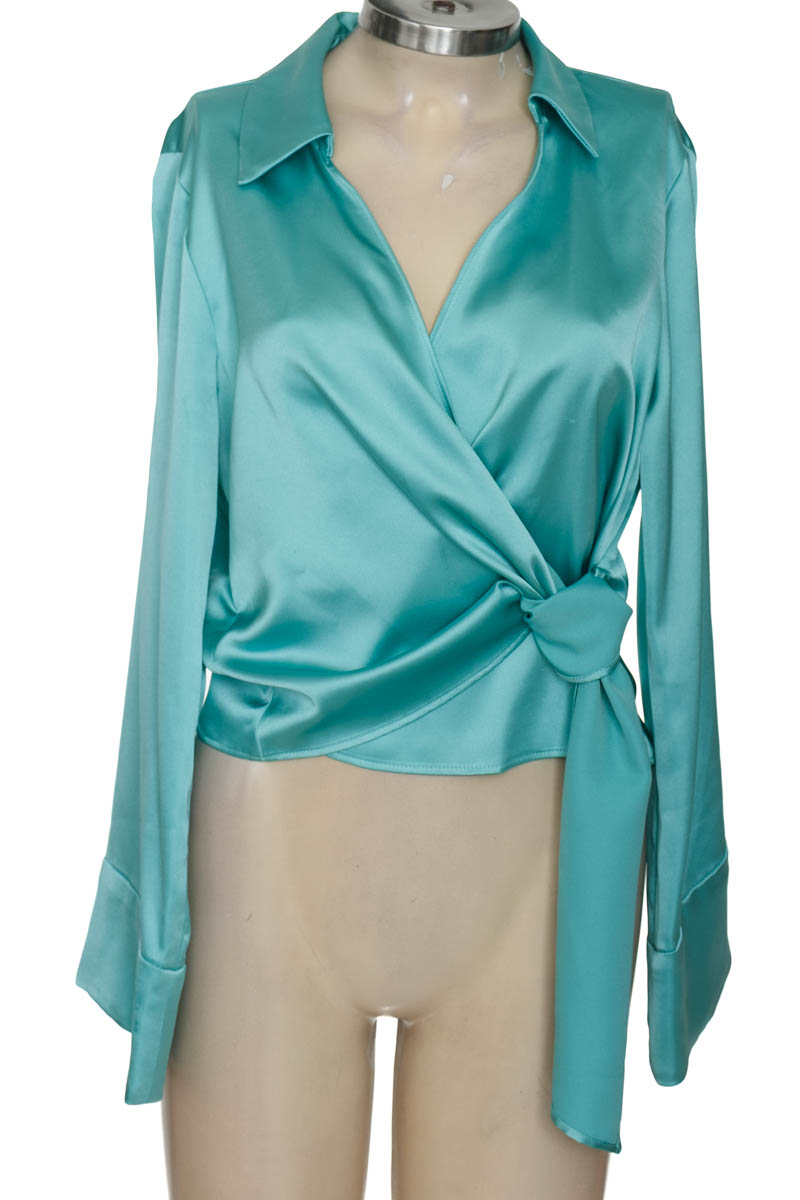 Blusa color Aguamarina - Zara