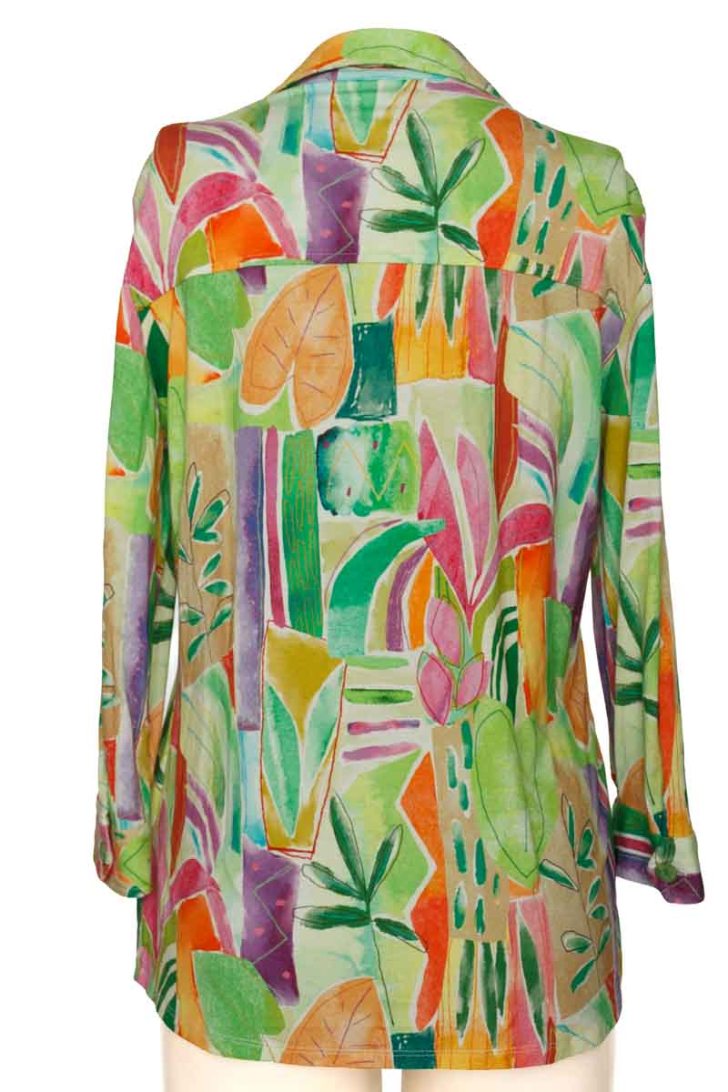 Blusa color Estampado - Tinta