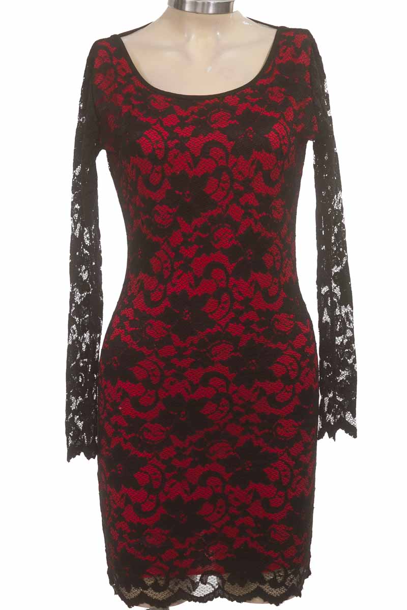 Vestido / Enterizo color Rojo - black heart