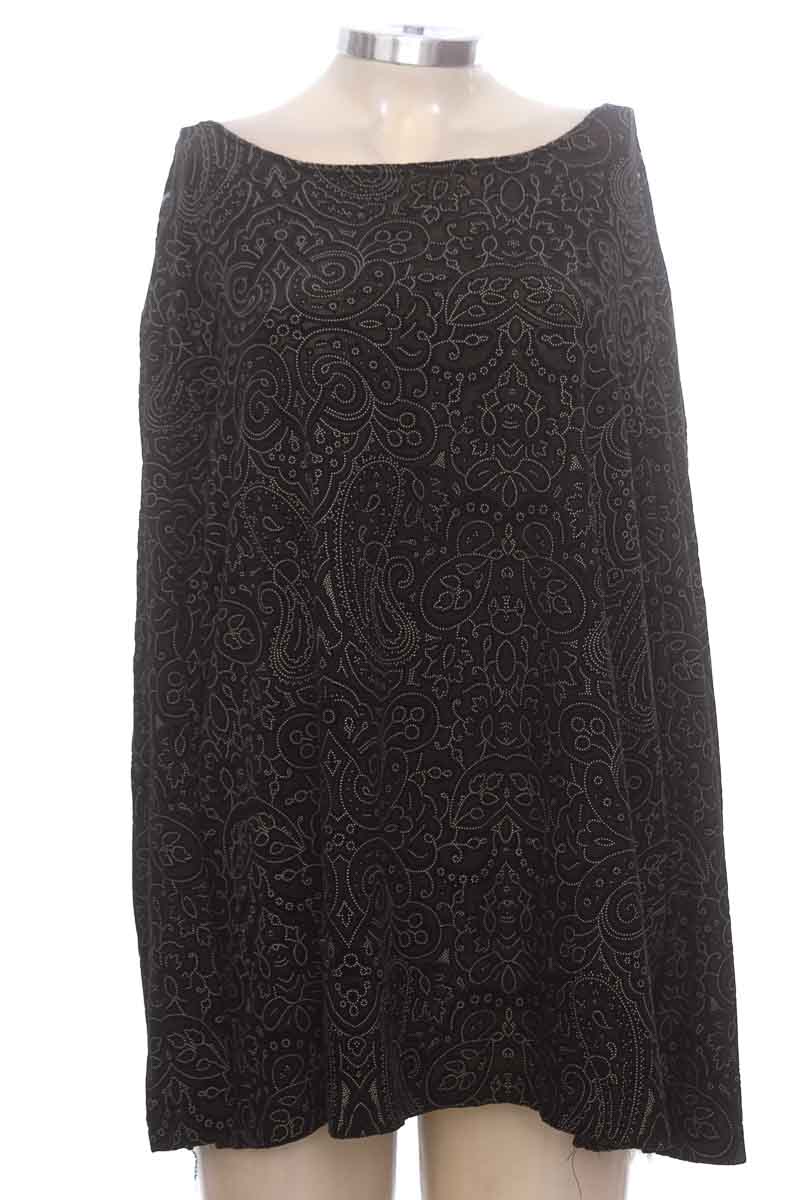 Blusa color Negro - Dialogue