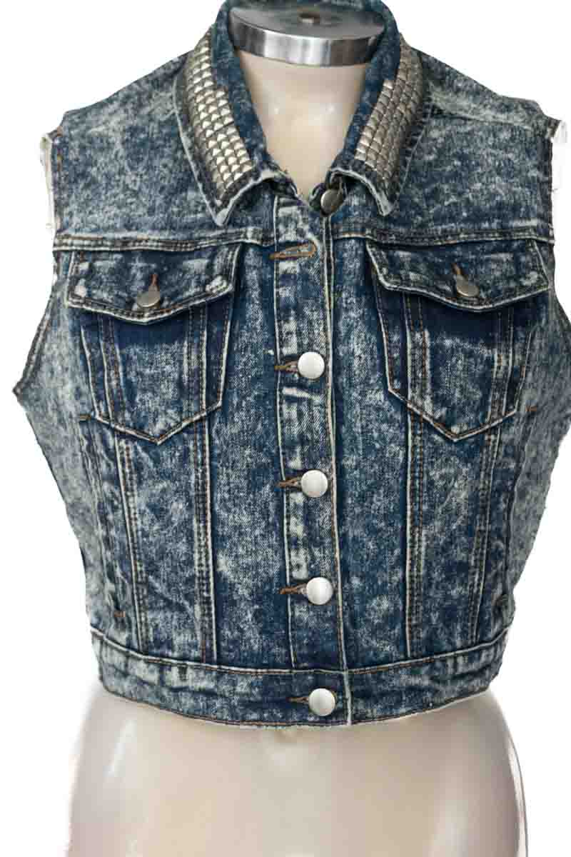 Chaqueta / Abrigo color Azul - Forever 21