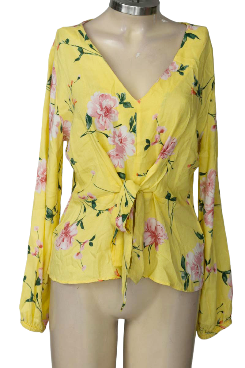 Blusa color Amarillo - NAF NAF