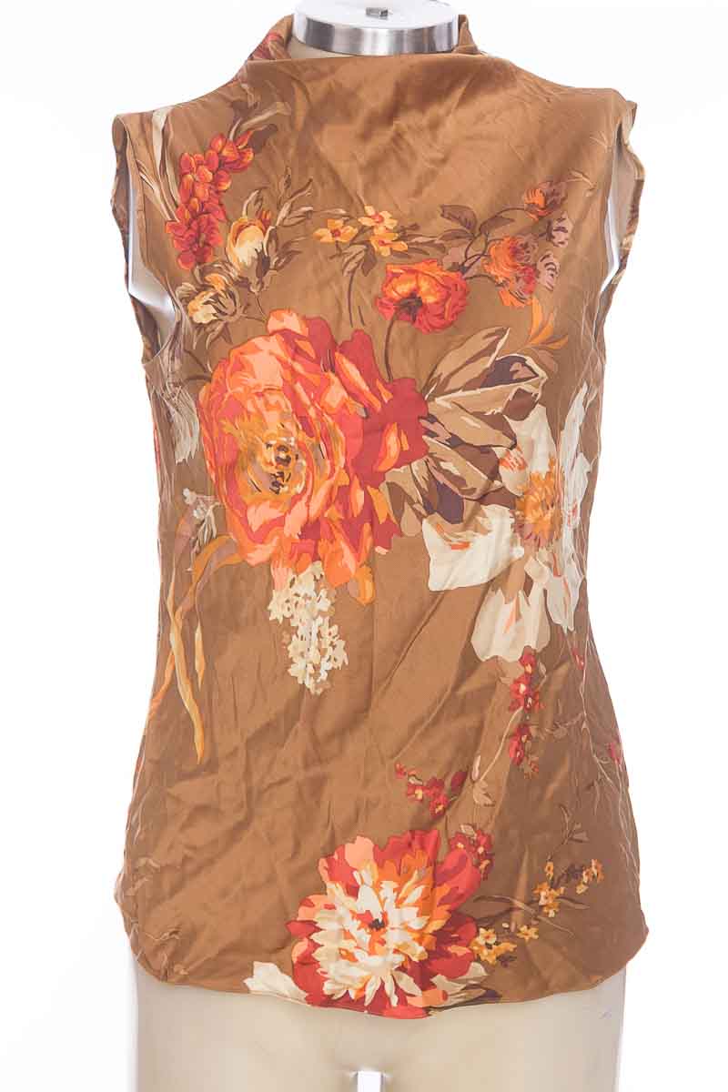 Débardeur Cami Perles Linda Allard Ellen Tracy Taille M - Laine Et Soie, Occasion