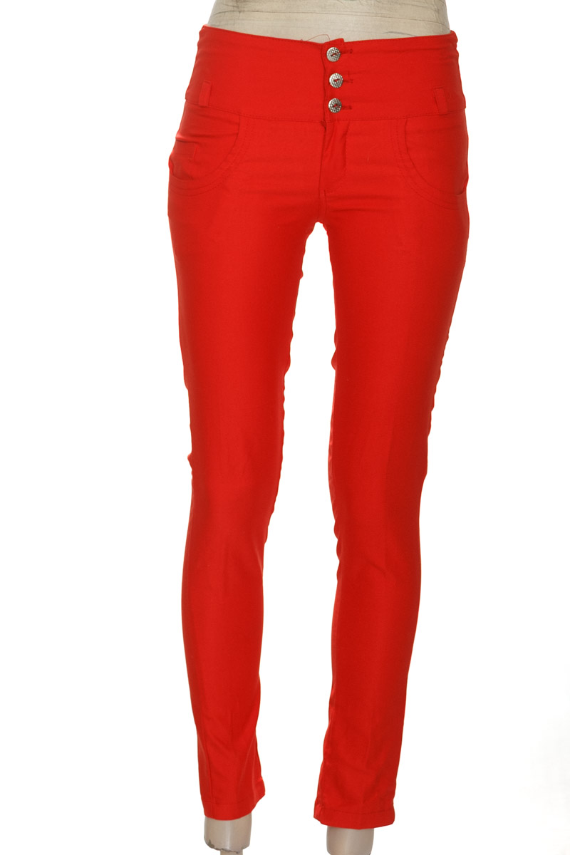 Pantalones color Rojo - Luxury