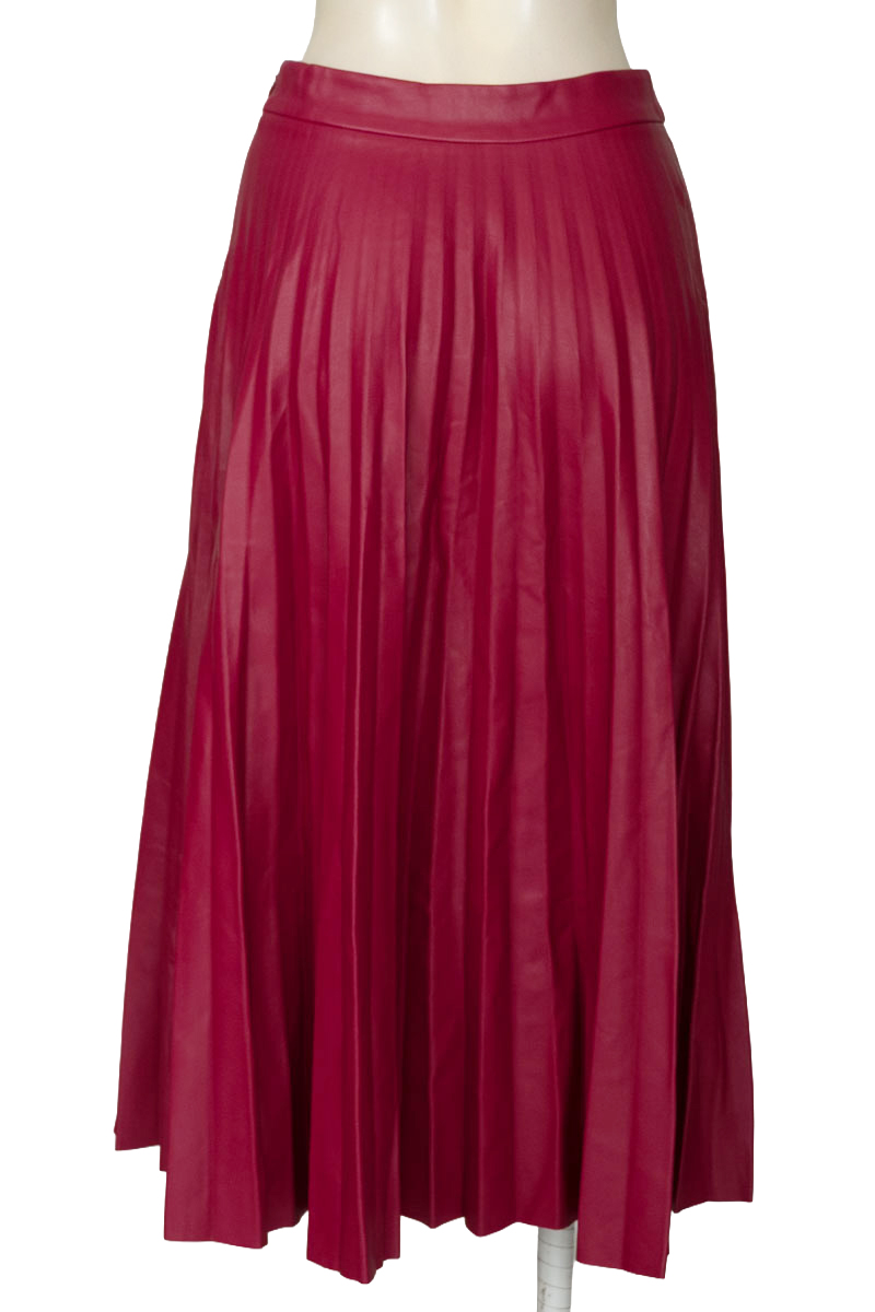Falda color Vinotinto - Stradivarius