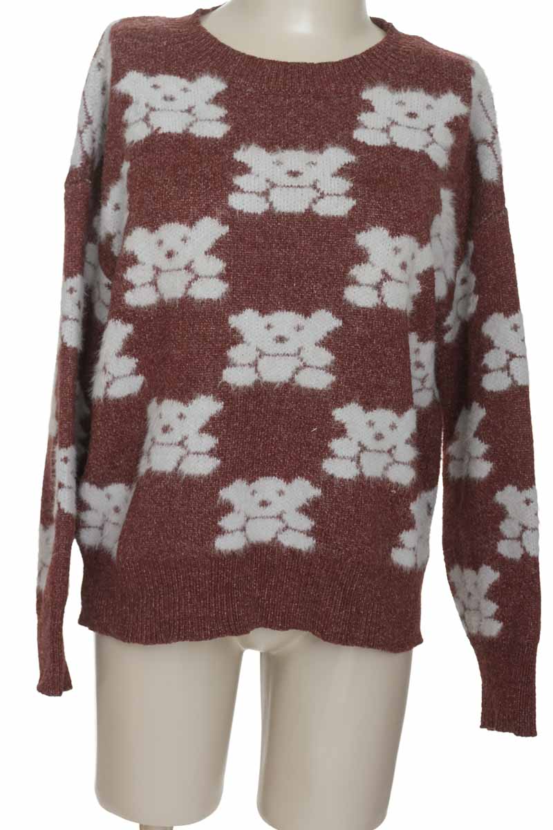 Sweater color Vinotinto - Closeando