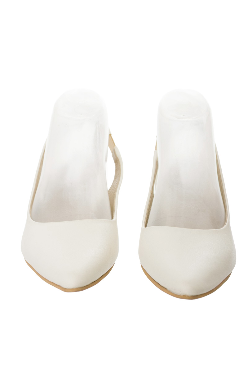 Zapatos color Blanco - Purpura