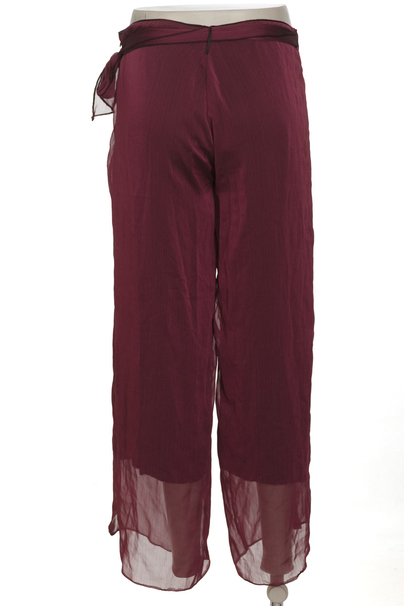 Pantalones color Morado - Carolina Endara
