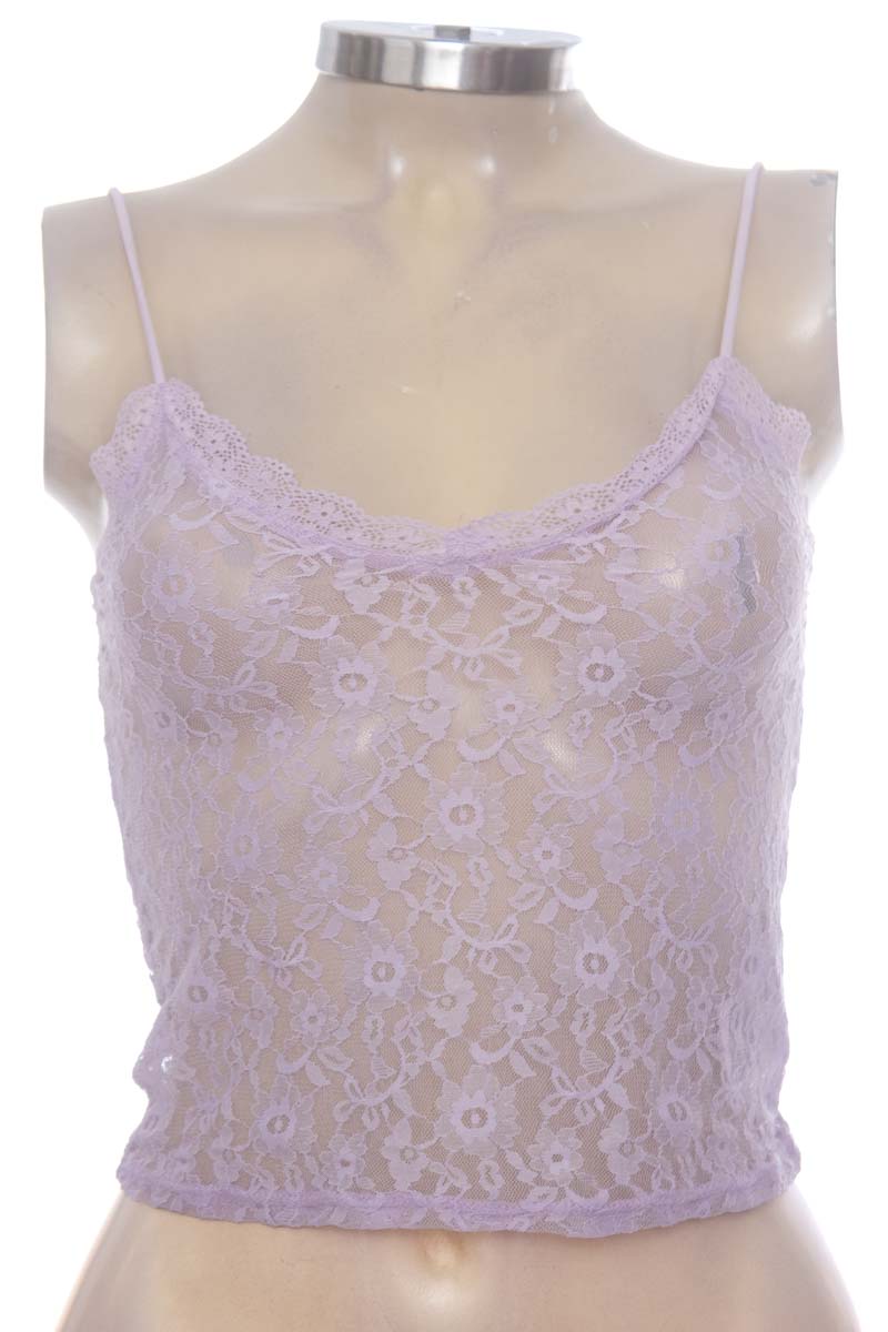 Top / Camiseta color Lila - Divided by H&M