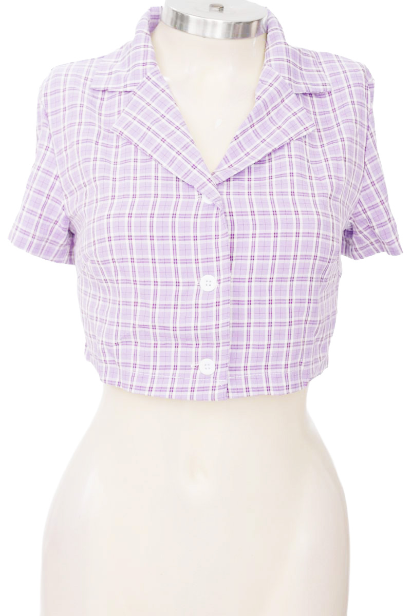 Top / Camiseta color Lila - Shein