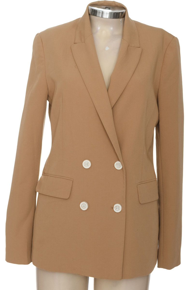 Chaqueta / Abrigo color Beige - Bershka