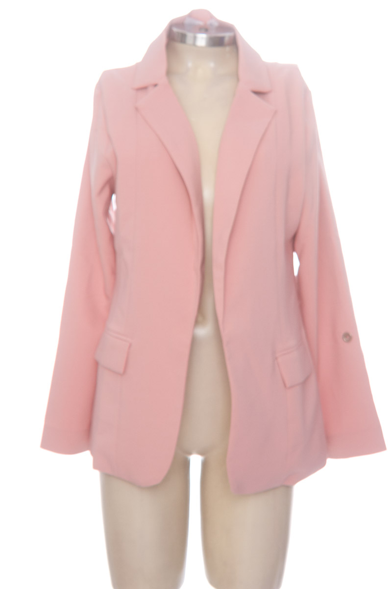 Chaqueta / Abrigo color Rosado - Trends