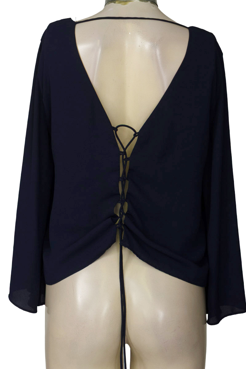 Blusa color Azul - Zara