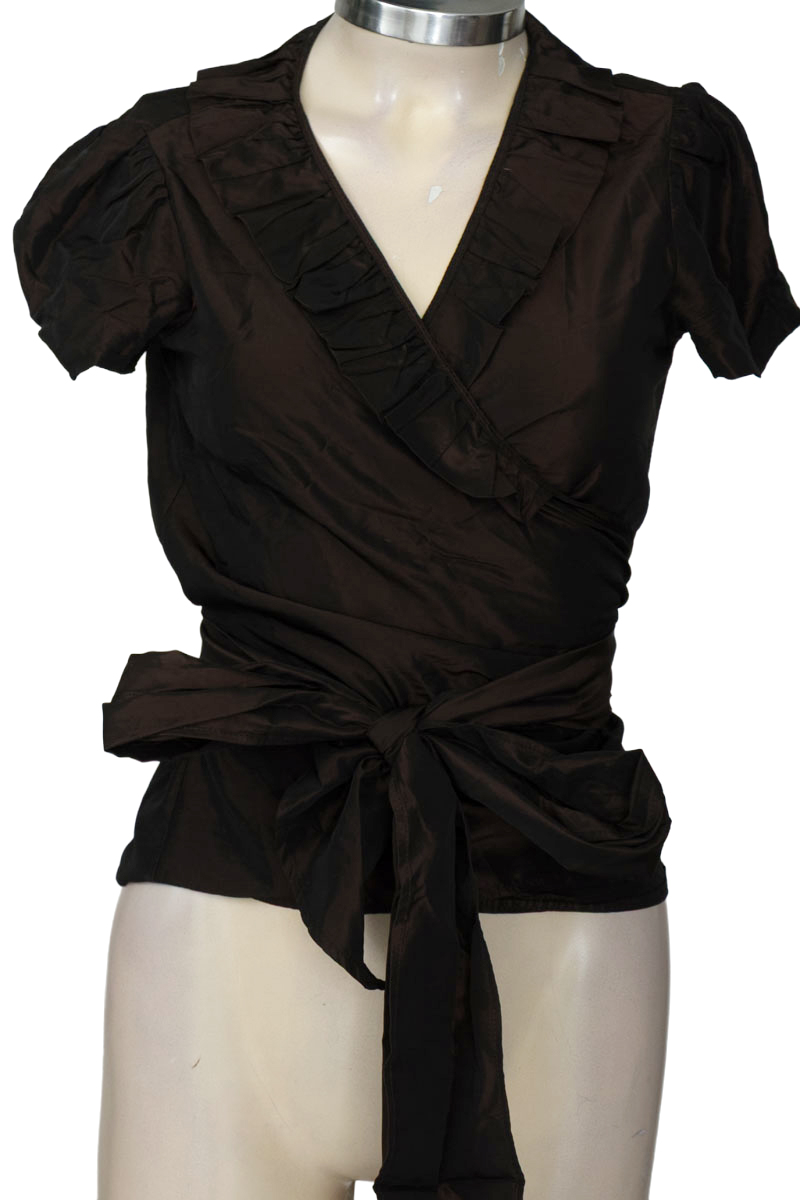 Blusa color Café - Zara