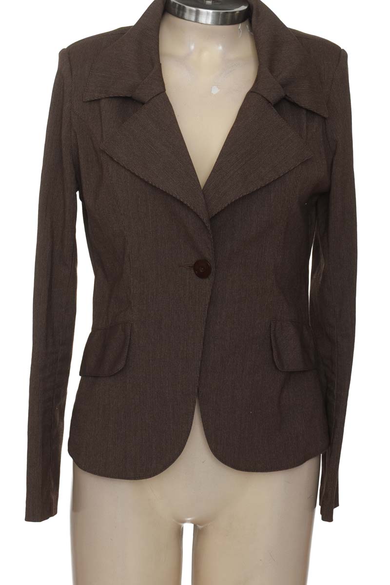 Chaqueta / Abrigo color Café - Beso de Coco