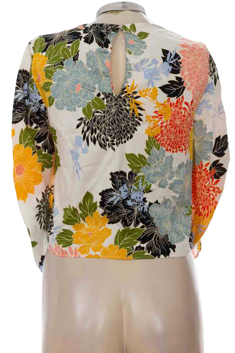 Blusa color Estampado - Zara