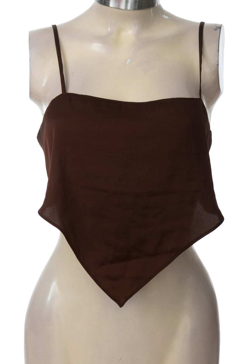 Top / Camiseta color Café - Divided by H&M