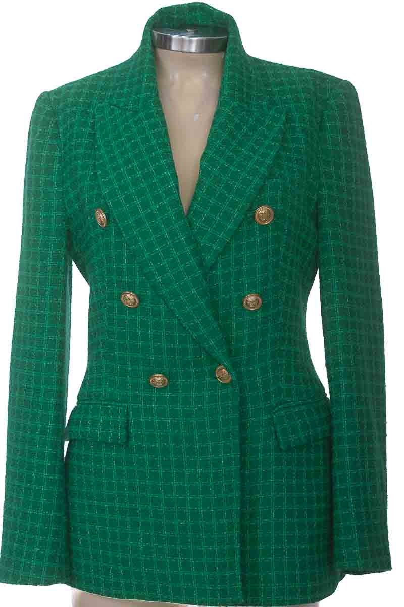 Chaqueta / Abrigo color Verde - Zara