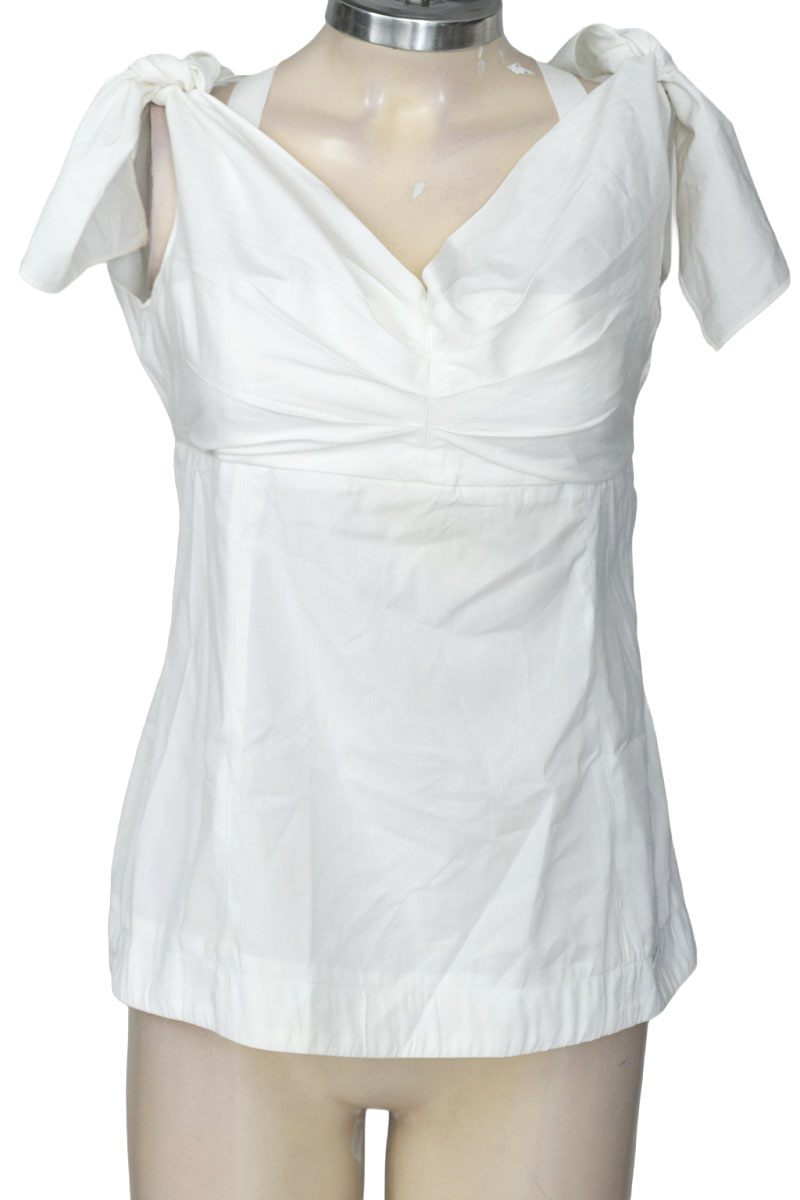 Blusa color Blanco - Adolfo Dominguez