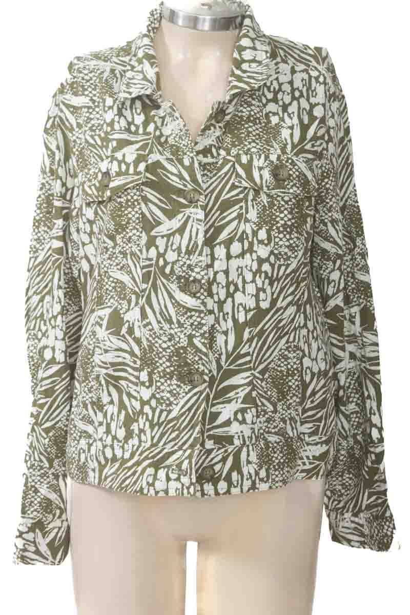 Chaqueta / Abrigo color Verde - Tahari