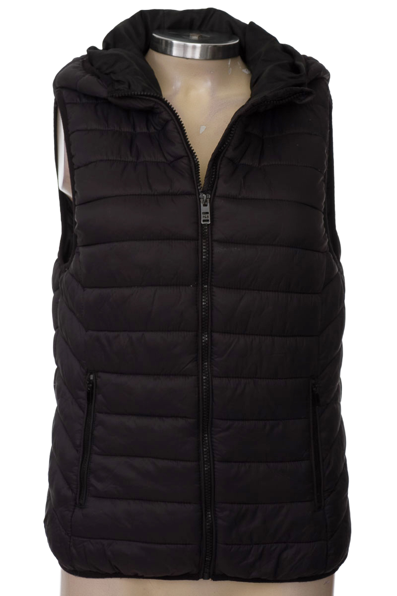 Chaqueta / Abrigo color Negro - Pull & Bear